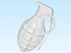 MK2 GRENADE "NO SEPARATE PEICE ONE PEICE