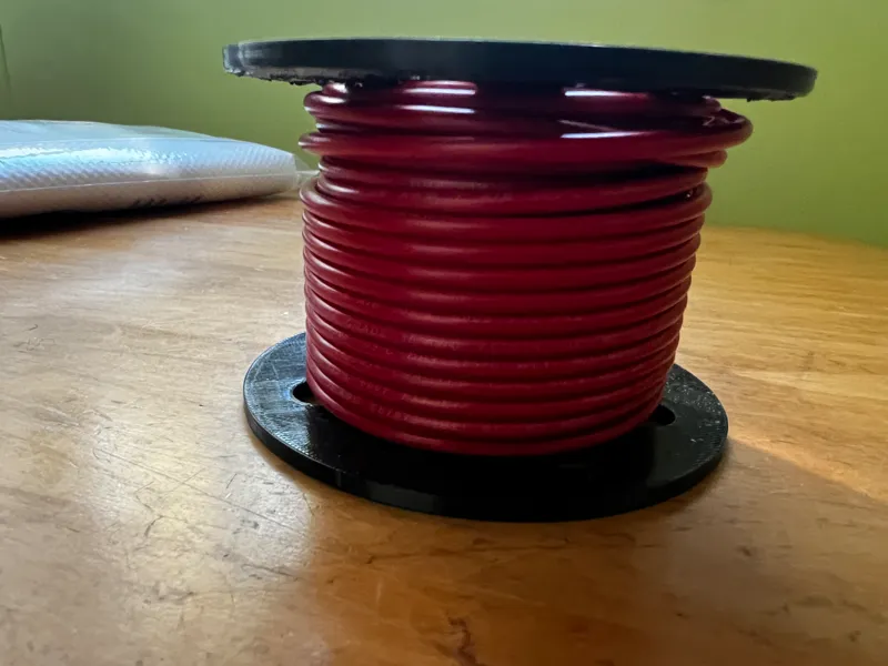 Wire Spool for Small Gauge Wire