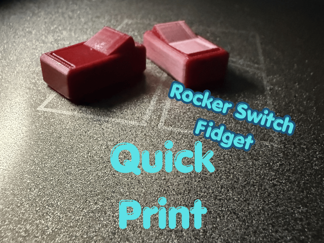 Rocker Switch Fidget (Quick Print)