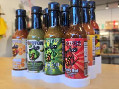 12 Pack Hot Sauce Display Holder