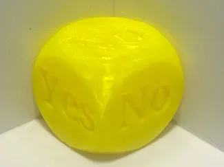 yes no cube