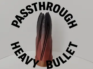 Heavy Bullet Spiral Passthrough Fidget 