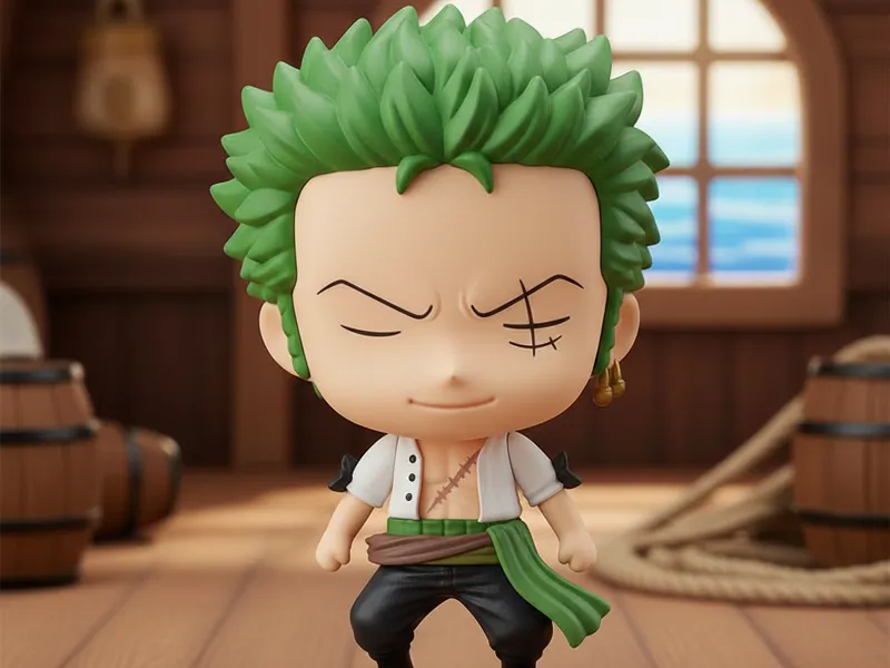 zoro chibi one piece anime
