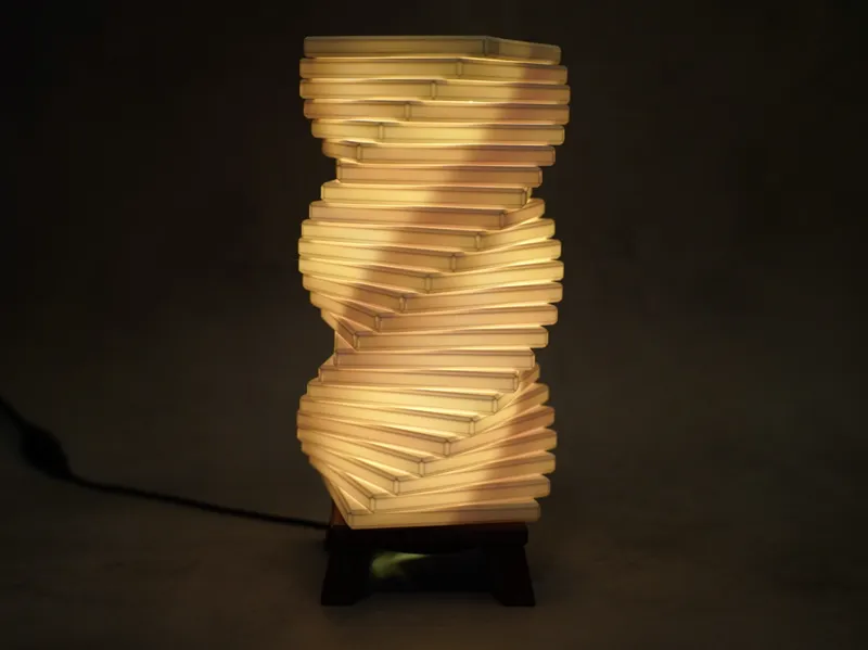 Spiral Stacked Lamp