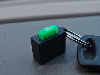 Mini Fuse Holder for Keychain
