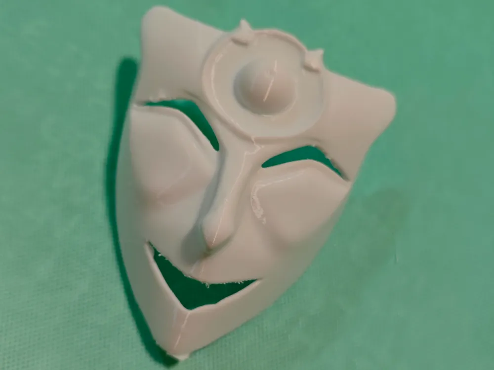 Pulp Mask Material DIY White Paper Mask Blank Hand-painted Mask Painting Face Mask Paper ...
