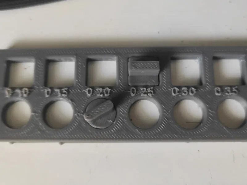 Slim tolerance test