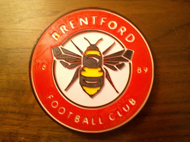 Brentford F.C. Logo Coaster or Plaque