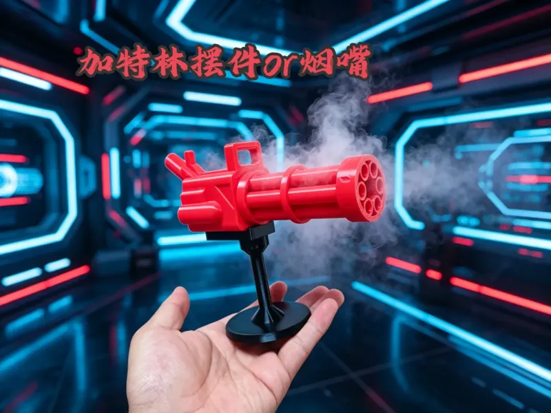 加特林  摆件 or 烟斗  or  吹泡泡