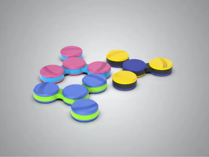 Tri fidget Spinner - (No Bearing Needed)