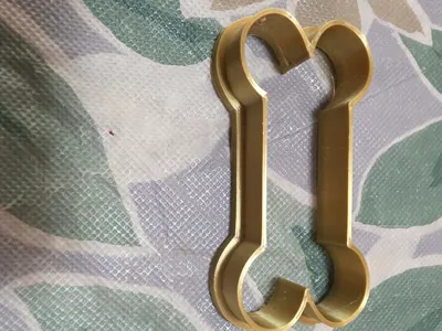 dog bone cookie cutter