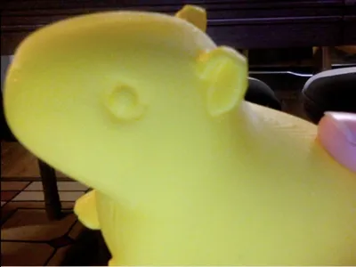 Cute capybara model for kids make sure you paint