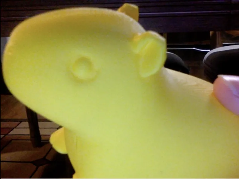 Cute capybara model for kids make sure you paint