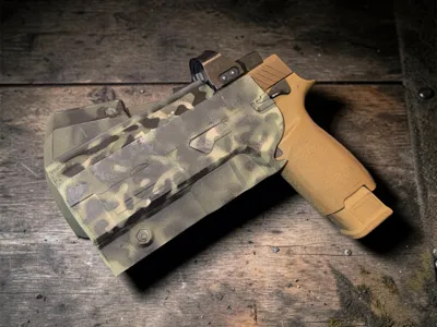 OWB LEFT HAND  SIG M18 ROMEO1PRO CUTOUT HOLSTER
