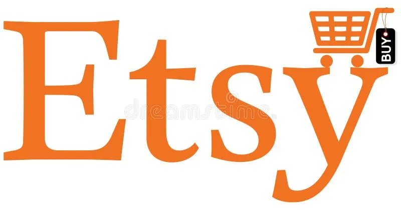 Vector Logo of Etsy. editorial stock image. Illustration of ...