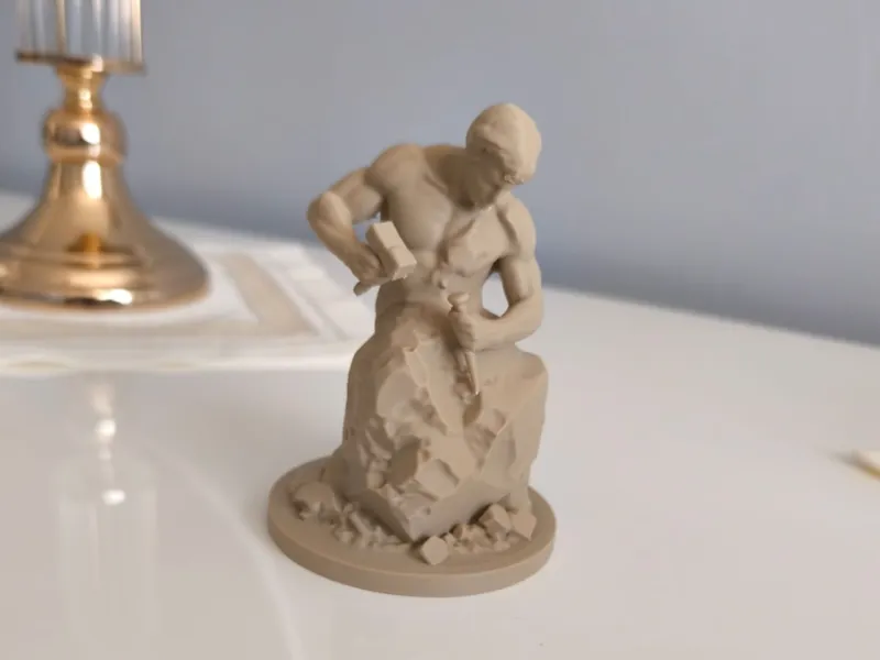 The Sculptor – Printable Statue