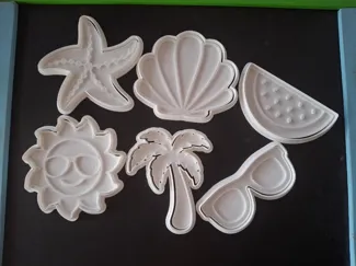 cortadores de galleta  verano