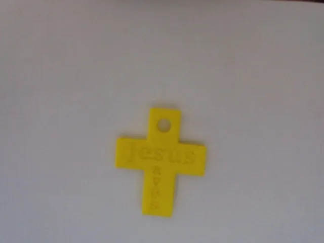 Cross keychain