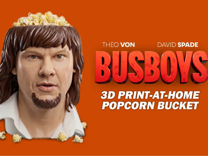 Regal Official Busboys Bucket Popcorn Container