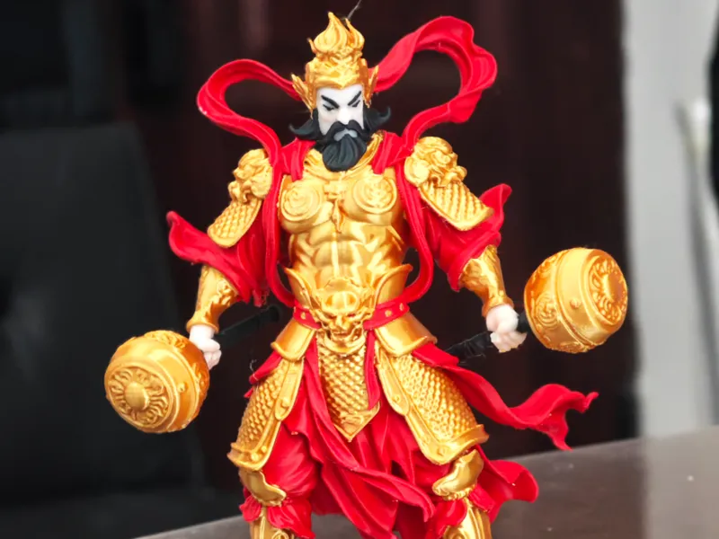 红衣金甲锤天王-多色一体打印-适合H2C与U1