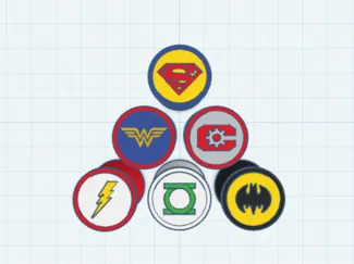 Justice league Stamp