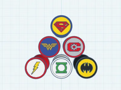 Justice league Stamp
