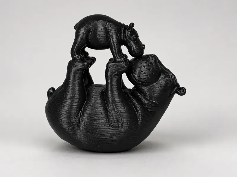 Hippo Mom & Baby