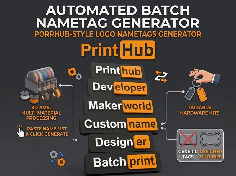 Pomhub style batch nametag generator