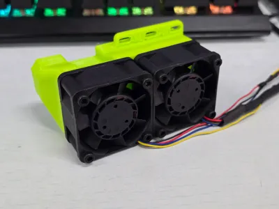 P100 GPU Cooling - 40 Fan Direct Blow Version