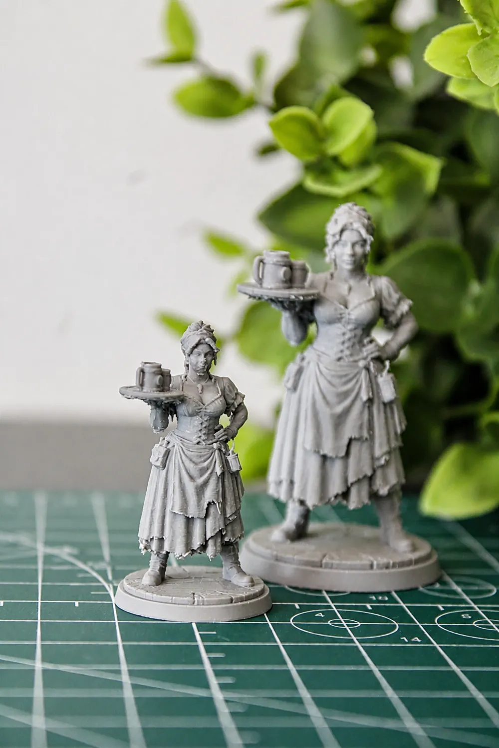 DnD 酒馆女服务员 - 免费 3D 打印模型 - MakerWorld