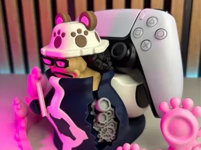 Controller Stand - Bartholomew Bear from One Piece