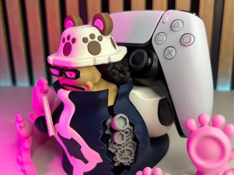 Controller Stand - Bartholomew Bear from One Piece