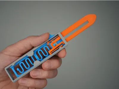 new and improved OTF knife