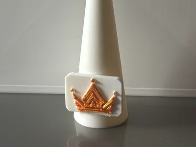 Custom Sign Ring Cone