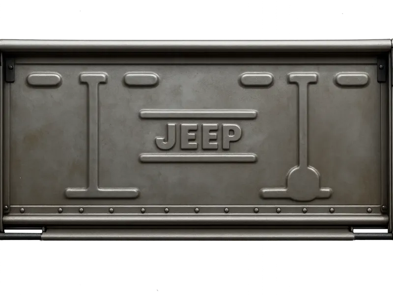TAPA TRASERA DE JEEP IKA PICK UP (ARGENTINO) 