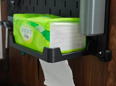 Pegboard Tissue Holder