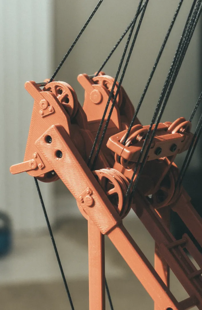 42W Crawler Crane Model - Hobby & DIY - PLA - 3D printed product - фото 80