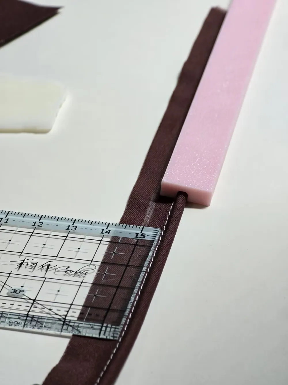 Simple Piping Seam Allowance Ruler – A small ruler for drawing seam ...