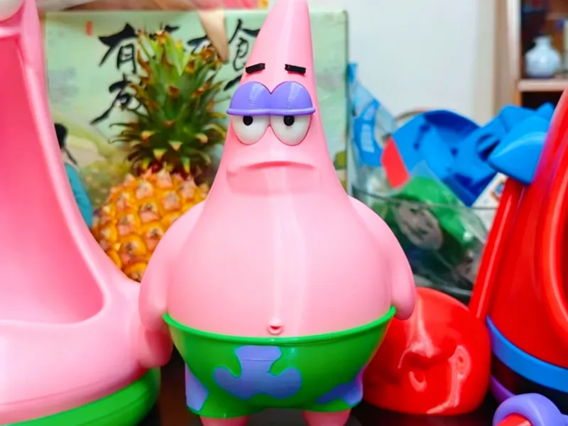 派大星-海绵宝宝-存钱罐-收纳-糖果罐