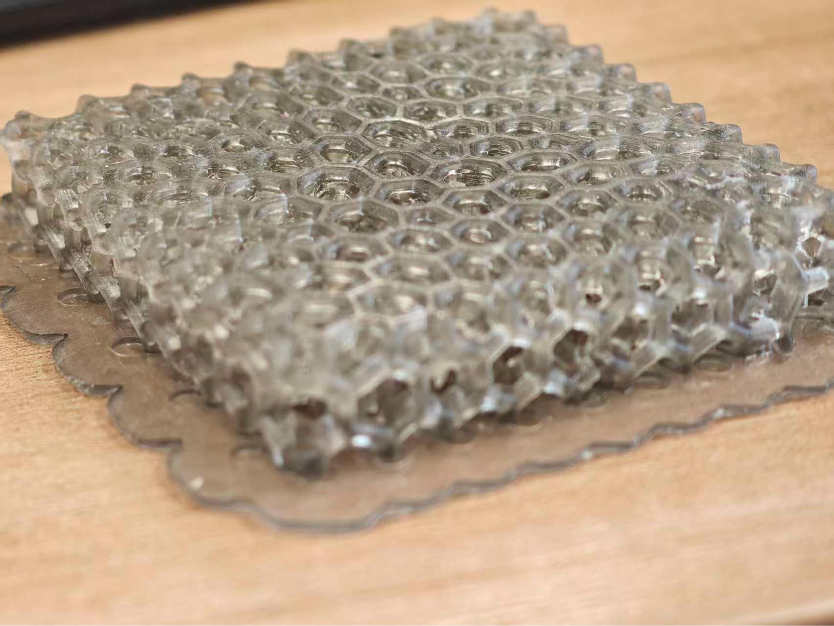 缓冲晶格