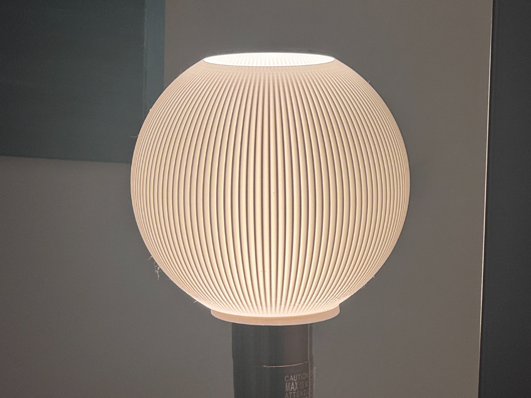 Minimal Round Lamp Base — Ø70 mm