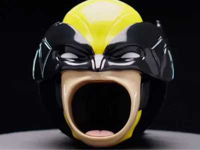 Wolverine Popcorn Bucket V2