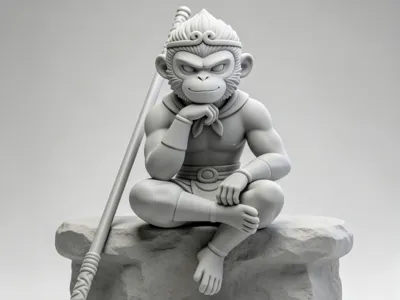 Thinking Monkey