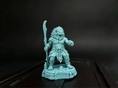 Journey to the West Character: Azure Lion Demon of Lion Camel Ridge