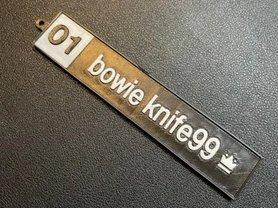 Bowie Knife99 Keychain (Forza Horizon 6)