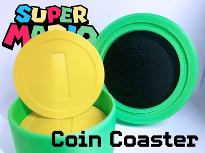 Super Mario Bros. Coin Coaster | Warp Pipe Holder