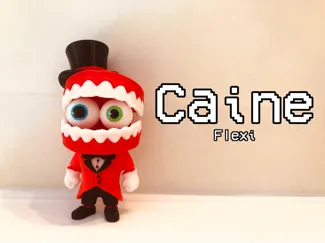 Caine TADC Flexi Toy // Original model