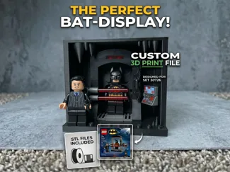 Batman & Bruce Wayne Set 30726 Bat Cave Display