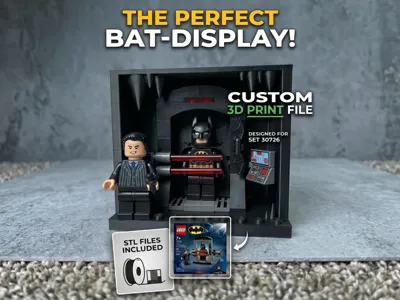 Batman & Bruce Wayne Set 30726 Bat Cave Display