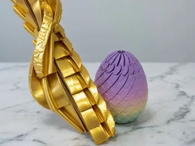 Spinning fidget dragon egg toy